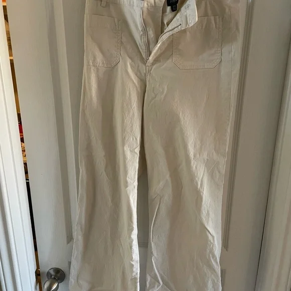 Lizzie high rise patch pocket wide leg pant - Picture 4 of 4